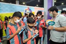 บรรยากาศในงานมหกรรมวิทยาศาสตร์และเทคโนโลยีแห่งชาติ ประจำปี 2 ... Image 31